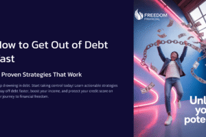 how to get out of debt