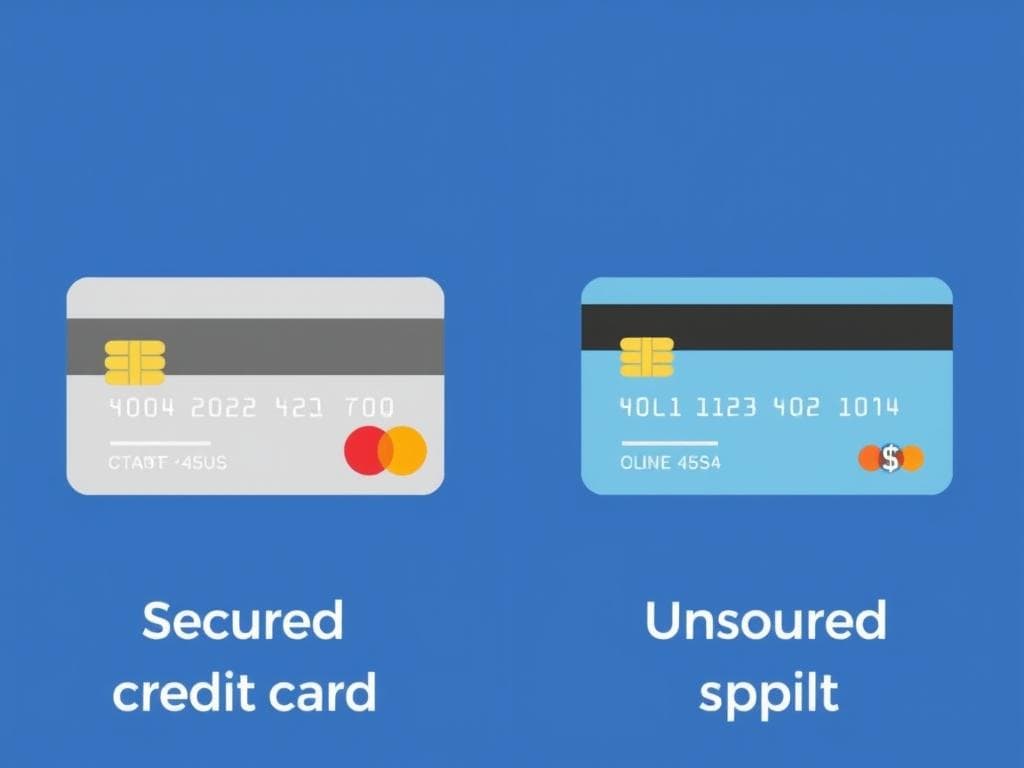 Comparison of secured vs unsecured credit cards for bad credit