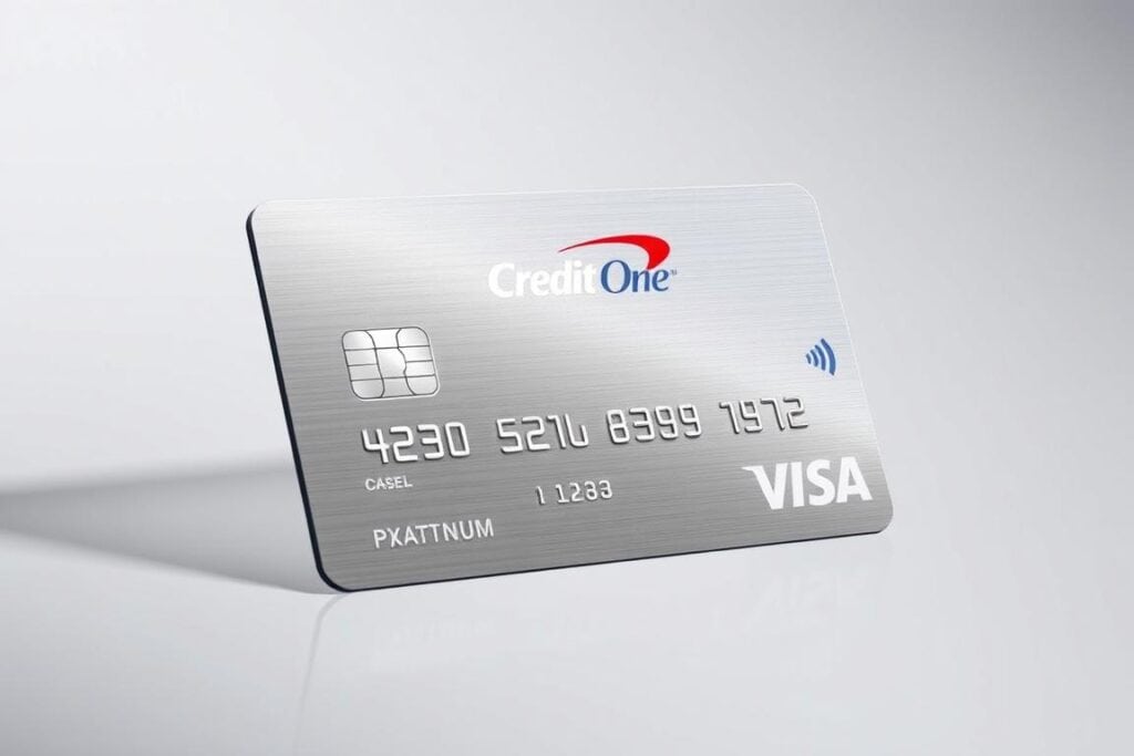 Credit One Bank Platinum Visa credit card for rebuilding credit