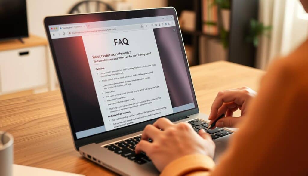 Person researching answers about unsecured credit cards for bad credit