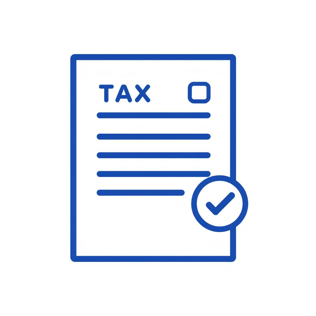 Return Received status icon showing a document being processed