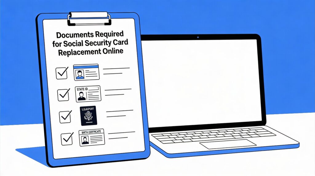 Documents Required for Social Security Card Replacement Online