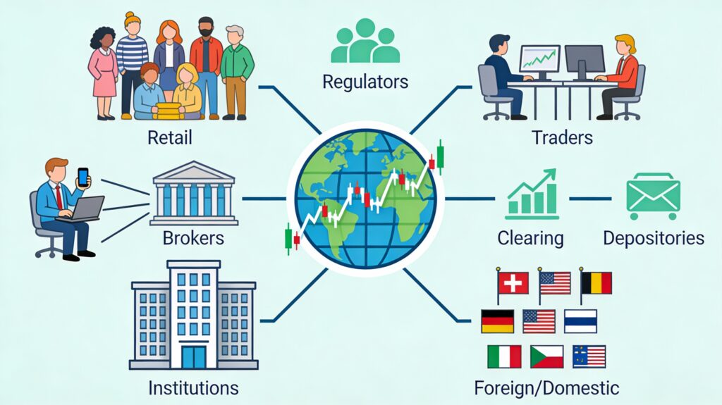 Key Participants in the Global Share Market
