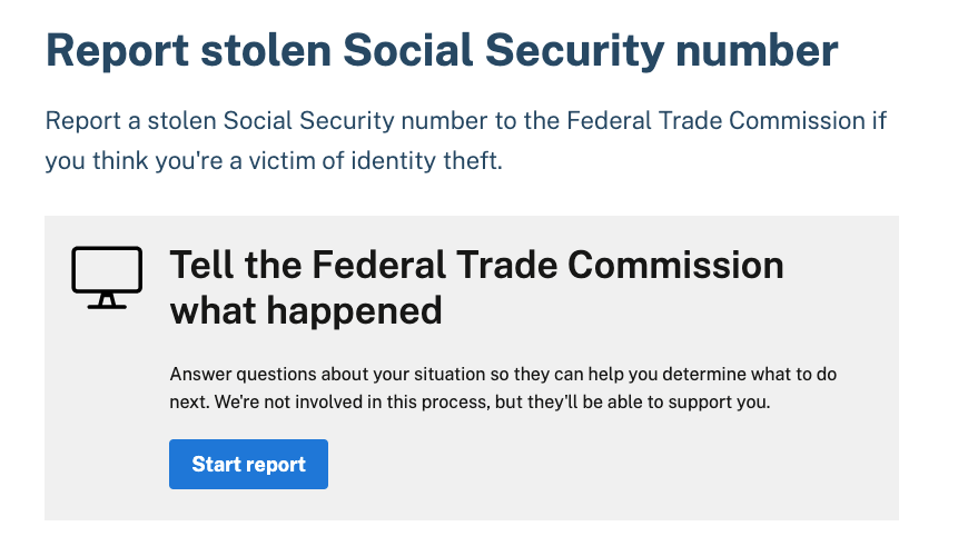 How to Get a New Social Security Card (Online or In Person) 3 REPORT STOLEN SOCIAL SECURITY NUMBER