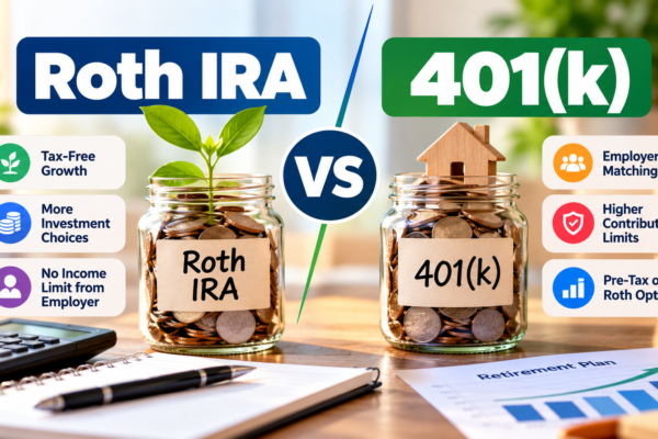 Roth IRA vs 401(k)