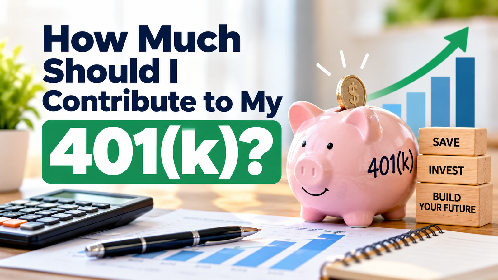 How Much Should I Contribute to My 401(k)? 1 how much should i contribute to my 401(k)