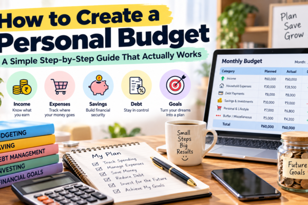 how to create a personal budget
